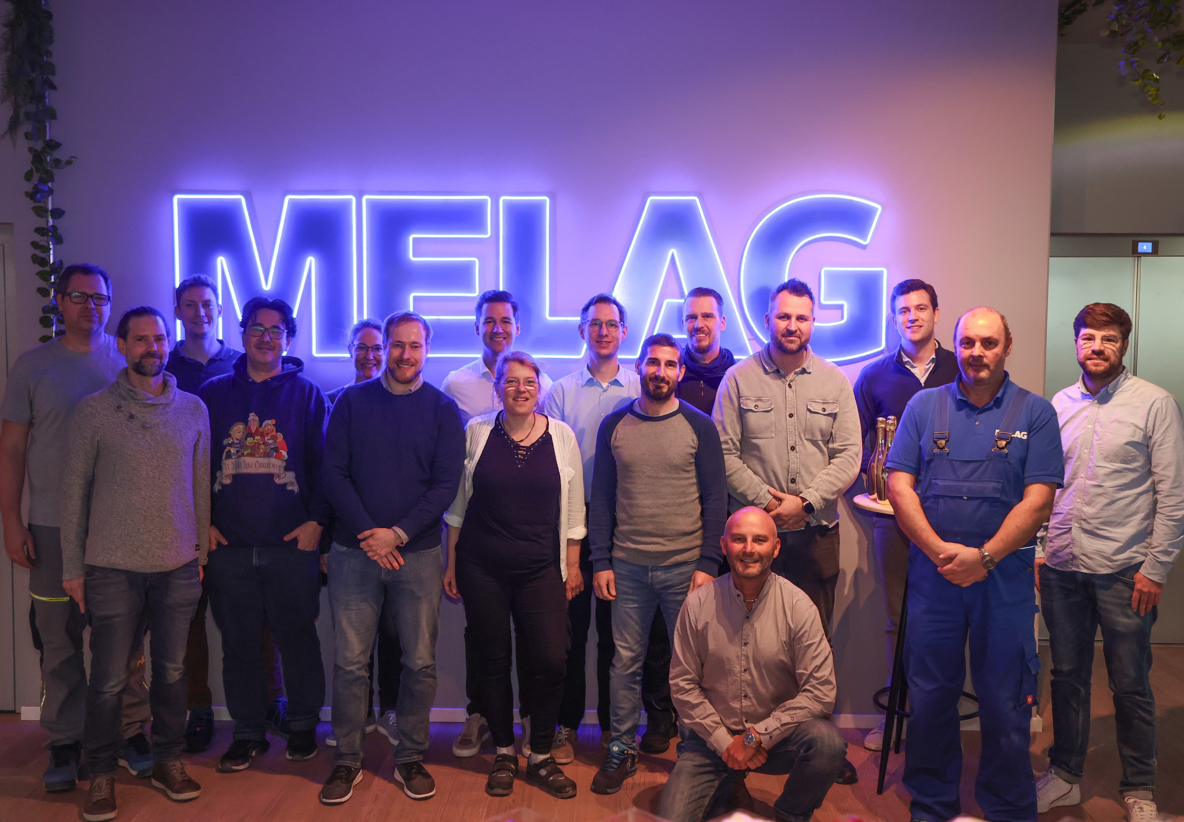 Feier der MELAG Jubilare