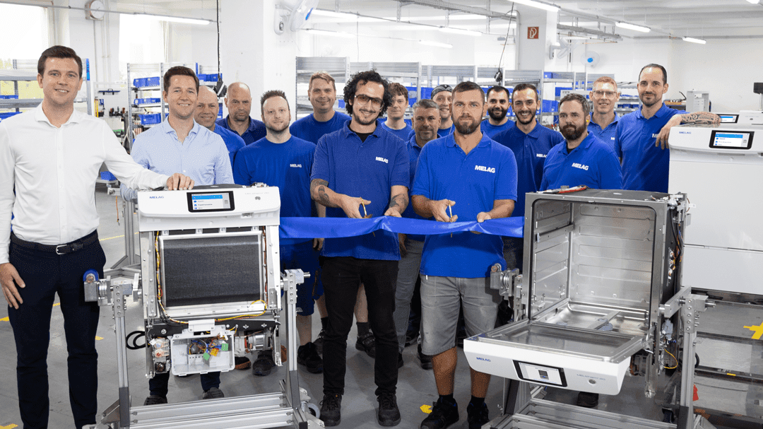 Eröffnung der MELAtherm 20 Produktionslinie